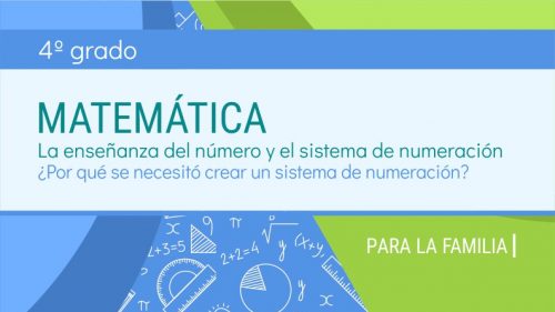 La enseñanza del número y el sistema de numeración (familia)