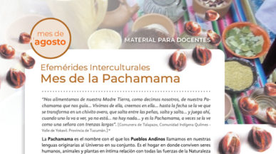 Efemérides Interculturales – Agosto mes de la Pachamama