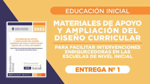 Materiales de apoyo y ampliación del Diseño Curricular para la Educación Inicial – Número 1